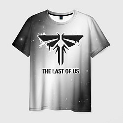 Футболка мужская The Last Of Us Glitch на светлом фоне, цвет: 3D-принт