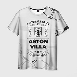 Футболка мужская Aston Villa Football Club Number 1 Legendary, цвет: 3D-принт