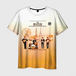 Футболка мужская The Beatles Blackpool And Paris 1964-65, цвет: 3D-принт