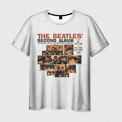 Футболка мужская The Beatles Second Album, цвет: 3D-принт