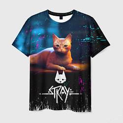 Футболка мужская Stray Cat: Бродячий Кот, цвет: 3D-принт