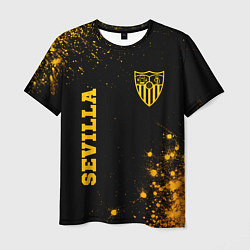 Футболка мужская Sevilla - Gold Gradient, цвет: 3D-принт