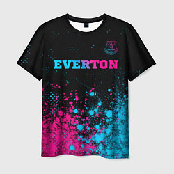Футболка мужская Everton - neon gradient, цвет: 3D-принт