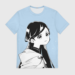 Футболка мужская Майн арт - Власть книжного червя, цвет: 3D-принт