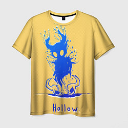 Футболка мужская Hollow Рыцарь в синем градиенте Hollow Knight, цвет: 3D-принт