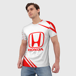 Футболка мужская Honda - sport, цвет: 3D-принт — фото 2