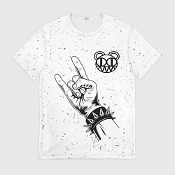 Футболка мужская Radiohead и рок символ, цвет: 3D-принт