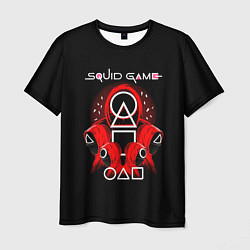Футболка мужская Игра в кальмара - Squid Game, цвет: 3D-принт