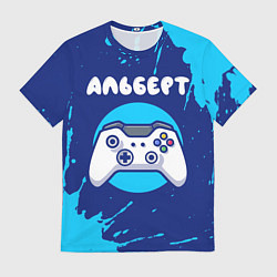 Футболка мужская Альберт геймер, цвет: 3D-принт