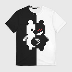 Футболка мужская Monokuma pixel, цвет: 3D-принт