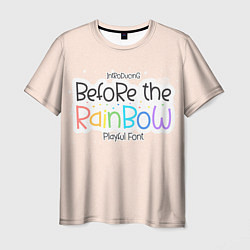 Футболка мужская Before the Rainbow, цвет: 3D-принт