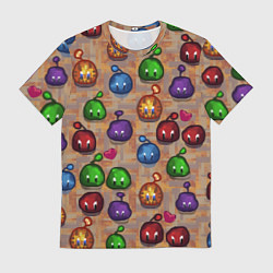 Футболка мужская Много слаймов Стардью, цвет: 3D-принт