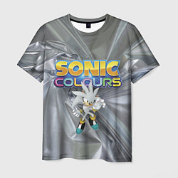 Футболка мужская Silver Hedgehog - Sonic - Video Game, цвет: 3D-принт