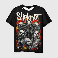 Футболка мужская Slipknot - artists, цвет: 3D-принт