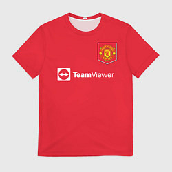 Футболка мужская Бруно Фернандеш Манчестер Юнайтед форма 20222023, цвет: 3D-принт