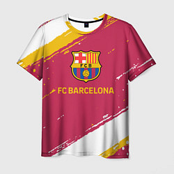 Футболка мужская Barcelona Краска, цвет: 3D-принт