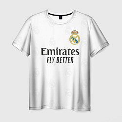 Футболка мужская Винисиус Реал Мадрид форма 20222023, цвет: 3D-принт