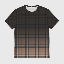 Футболка мужская Tartan gradient, цвет: 3D-принт