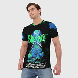 Футболка мужская Slipknot monster, цвет: 3D-принт — фото 2