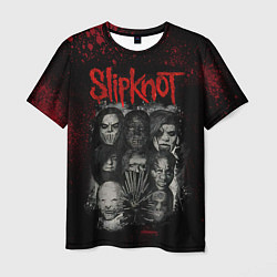 Футболка мужская Slipknot dark, цвет: 3D-принт
