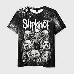 Футболка мужская Slipknot Black, цвет: 3D-принт