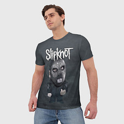 Футболка мужская Dark Slipknot, цвет: 3D-принт — фото 2