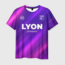 Футболка мужская Lyon legendary sport grunge, цвет: 3D-принт