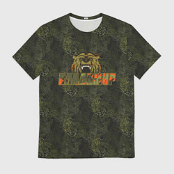 Футболка мужская Владимир камуфляж, цвет: 3D-принт