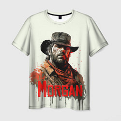 Футболка мужская Arthur Morgan painting, цвет: 3D-принт