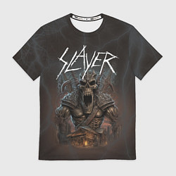 Футболка мужская Slayer rock monster, цвет: 3D-принт