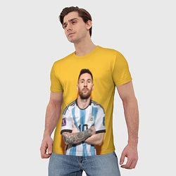 Футболка мужская Lionel Messi 10, цвет: 3D-принт — фото 2