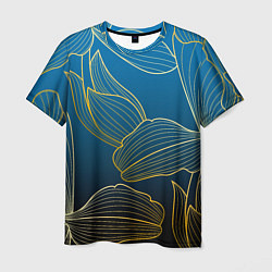Футболка мужская Vanguard floral pattern, цвет: 3D-принт