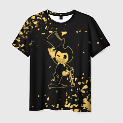 Футболка мужская Bendy and the ink machine Чернильная машина бенди, цвет: 3D-принт