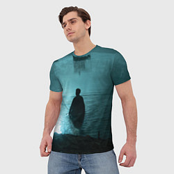 Футболка мужская Зов ада кореец в воде, цвет: 3D-принт — фото 2