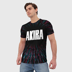 Футболка мужская Akira infinity, цвет: 3D-принт — фото 2