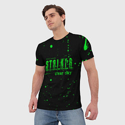 Футболка мужская Stalker sky radiation, цвет: 3D-принт — фото 2