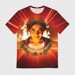 Футболка мужская Igniting with a glance, цвет: 3D-принт