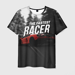 Футболка мужская The fastest racer, цвет: 3D-принт