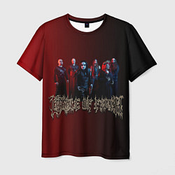 Футболка мужская Cradle of Filth band, цвет: 3D-принт