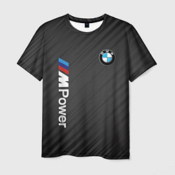 Футболка мужская BMW power m, цвет: 3D-принт