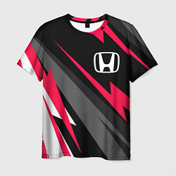 Футболка мужская Honda fast lines, цвет: 3D-принт