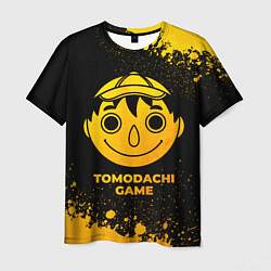 Футболка мужская Tomodachi Game - gold gradient, цвет: 3D-принт
