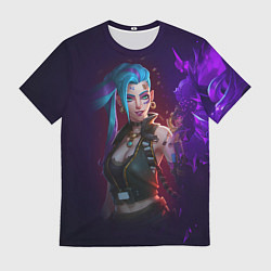 Футболка мужская Jinx art arcane league of legends, цвет: 3D-принт
