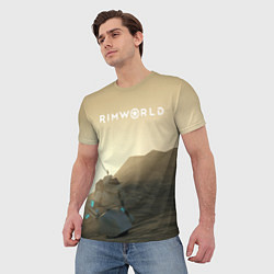 Футболка мужская RimWorld game, цвет: 3D-принт — фото 2