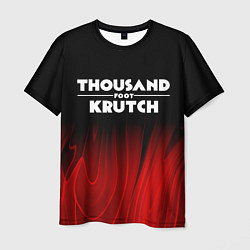 Футболка мужская Thousand Foot Krutch red plasma, цвет: 3D-принт