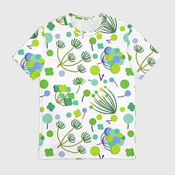 Футболка мужская Green bloom, цвет: 3D-принт
