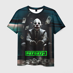 Футболка мужская Payday 3 game, цвет: 3D-принт