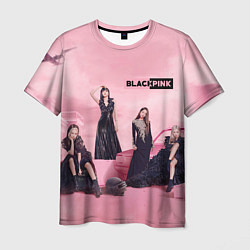 Футболка мужская Blackpink poster, цвет: 3D-принт