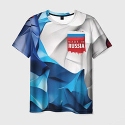 Футболка мужская Made in Russia, цвет: 3D-принт