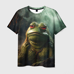 Футболка мужская Большая жаба Пепе, цвет: 3D-принт